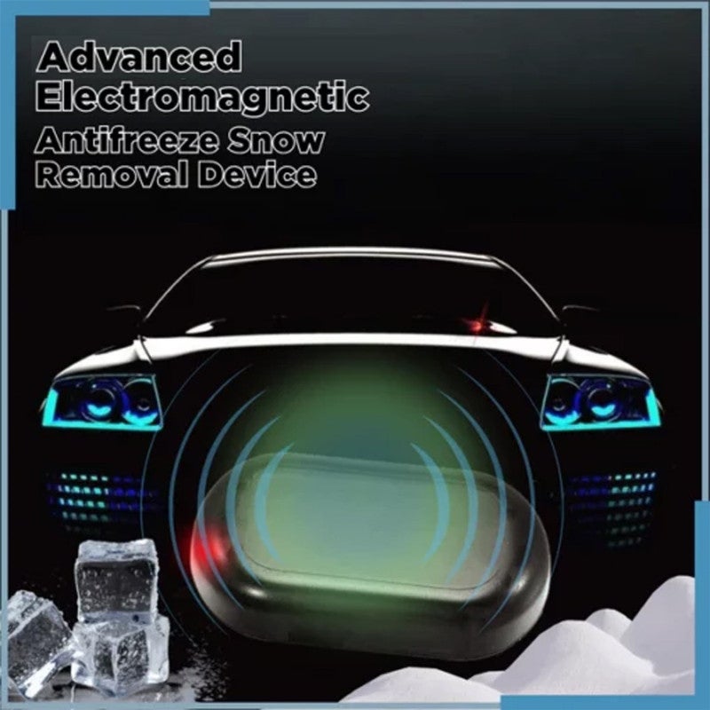 Portable Dynamic Mini Heater 360° All-Round De-Icing Solar Powered - Fashionable Appearance Convenient Installation for Vehicle - Image 3