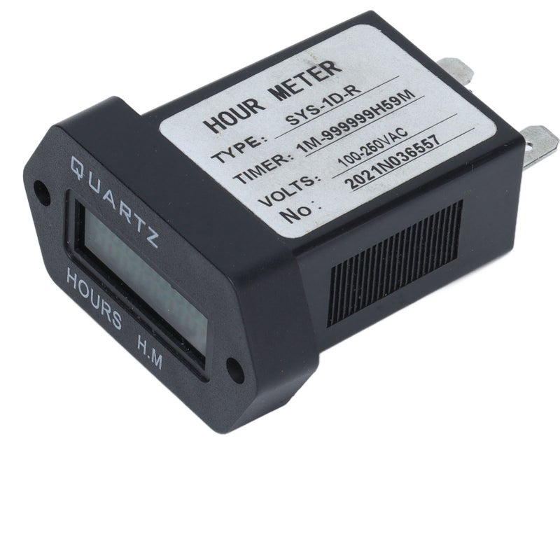 Industrial Time Counter Stable High Accuracy Digital Display Timer With Rubber Ring for Generator Excavator Lawn Mower - Image 4
