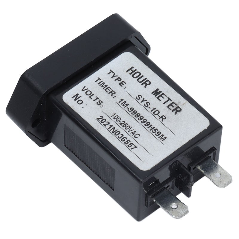 Industrial Time Counter Stable High Accuracy Digital Display Timer With Rubber Ring for Generator Excavator Lawn Mower - Image 5
