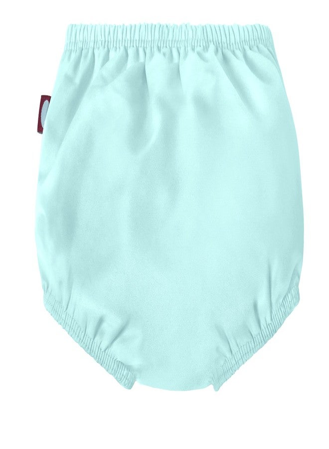 City Threads Made in USA Baby Girls and Boys Swim Diaper Cover Reusable Leakproof for Swimming Pool Lessons Beach, Turquoise, 18-24 Months - Image 2