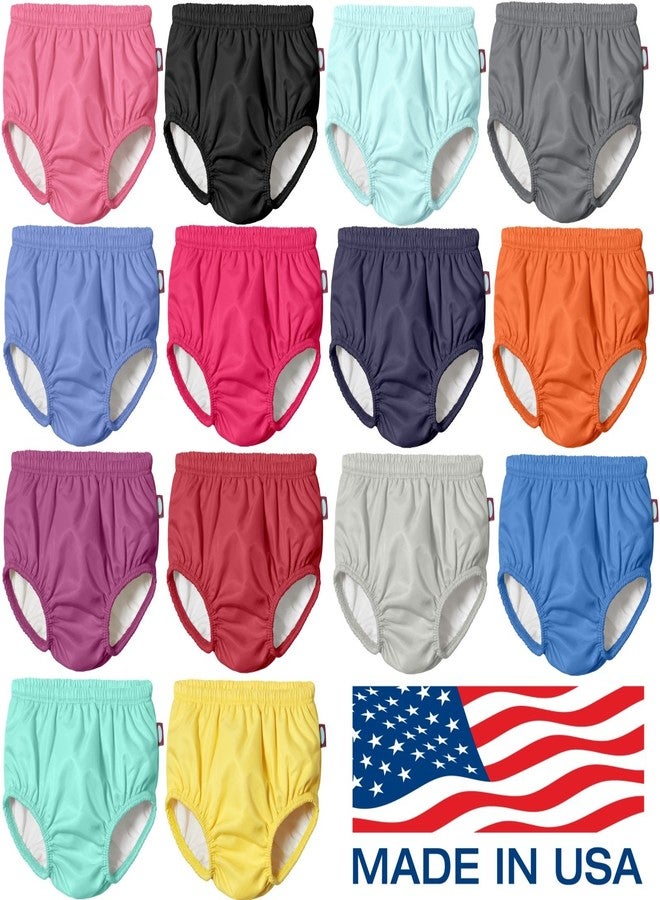 City Threads Made in USA Baby Girls and Boys Swim Diaper Cover Reusable Leakproof for Swimming Pool Lessons Beach, Turquoise, 18-24 Months - Image 3