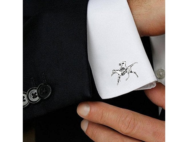 TRIPIN Cufflinks For Men Silver Running Horse Jockey Shape Design For Office Corporate Party French Cuff Shirts Shirt Suit Blazer In A Gift Box Tshosil1568 - Image 3