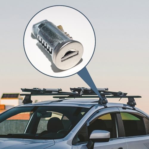 JXSDFP 4 Pack Lock Cores Compatible with Thule Roof Racks Components, Includes 4 Cores, 2 Keys and A Control Key (4 Pack) - Image 5