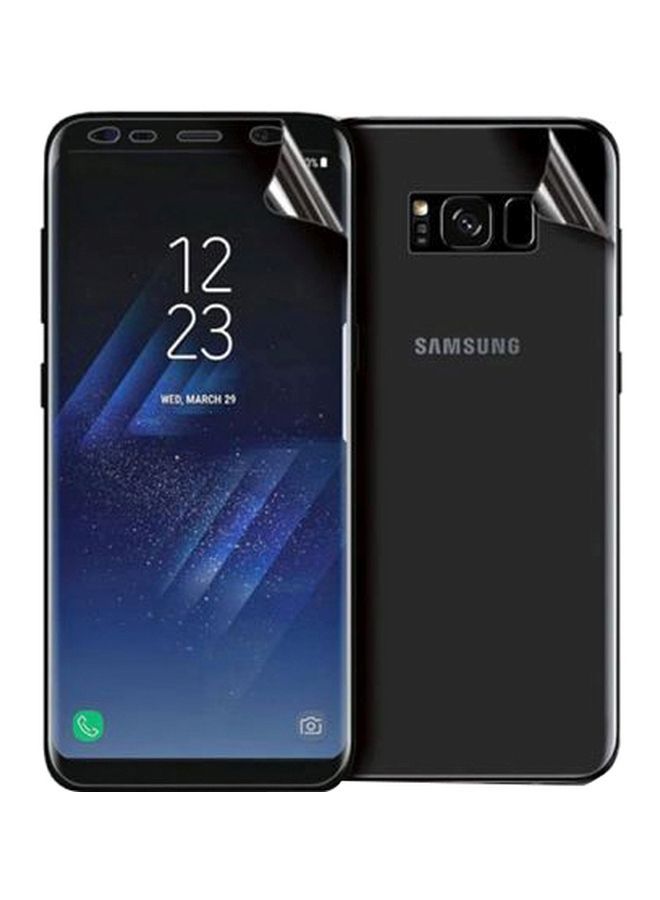 NIBEMINENT 360 Degree Front And Back Screen Protector For Honor 10 Lite Clear 