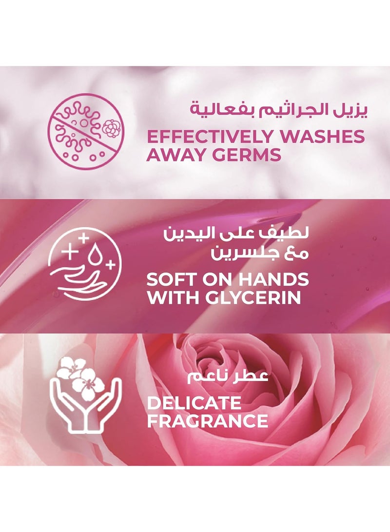 Lux Perfumed Liquid Hand Soap With Soft Roses-500ml - Image 4