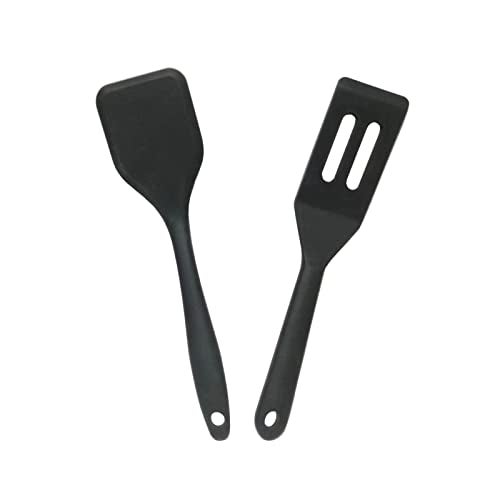 Bolonie Mini Small Spatula, 2 Pieces Flexible Nonstick Brownie Silicone Tiny Spatula - Image 1