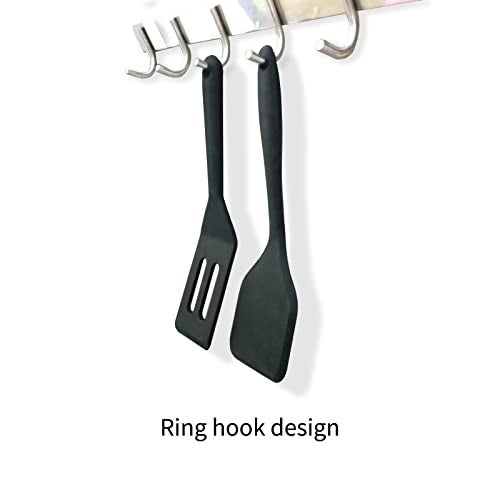 Bolonie Mini Small Spatula, 2 Pieces Flexible Nonstick Brownie Silicone Tiny Spatula - Image 2