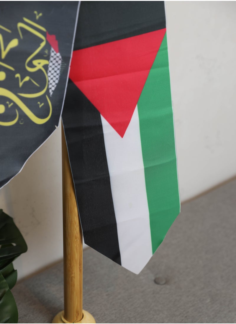 لحظة مرح شال وشاح كتف فلسطين 137سم  - Image 3