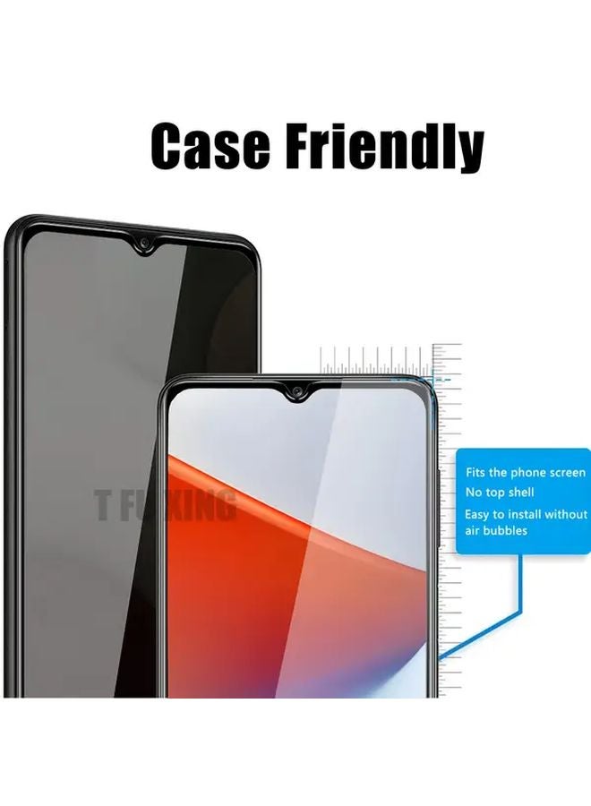 Galaxy A30 2 Pack Black HD Tempered Glass and Privacy Screen Protector - Image 5
