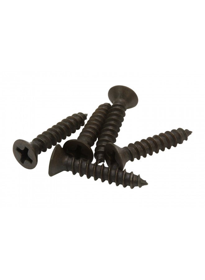 Bolt Dropper Bolt Dropper #8 X 1'' Black Oxide Coated Stainless Flat Head Phillips Wood Screw (50 Pack), 18-8 (304) Stainless Steel Screws by Bolt Dropper - Image 3