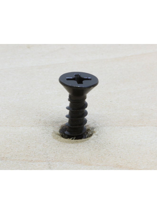 Bolt Dropper Bolt Dropper #8 X 1'' Black Oxide Coated Stainless Flat Head Phillips Wood Screw (50 Pack), 18-8 (304) Stainless Steel Screws by Bolt Dropper - Image 4