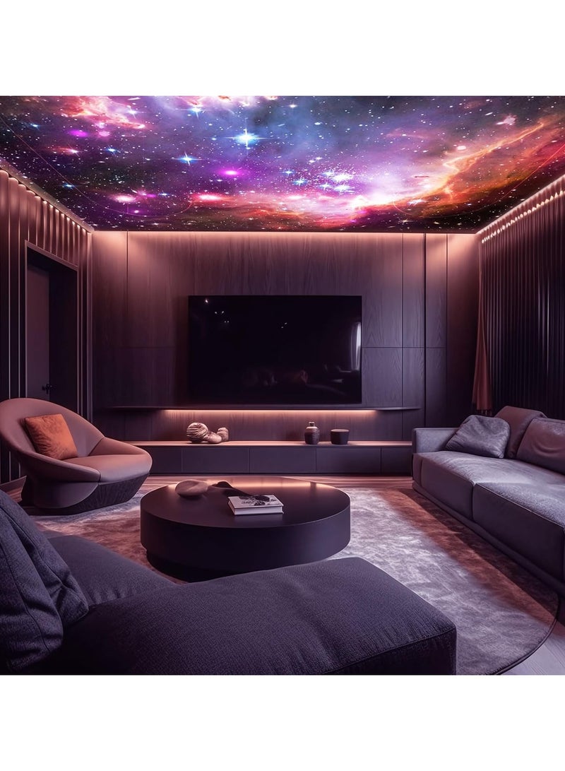 ARNOTEC HD Astronaut Planetarium Projector, Galaxy Projector for Bedroom, HD Replaceable 13 Film Discs & Adjustable Focus Lens, Rocket Night Light, Timed Ceiling Light  - Image 3