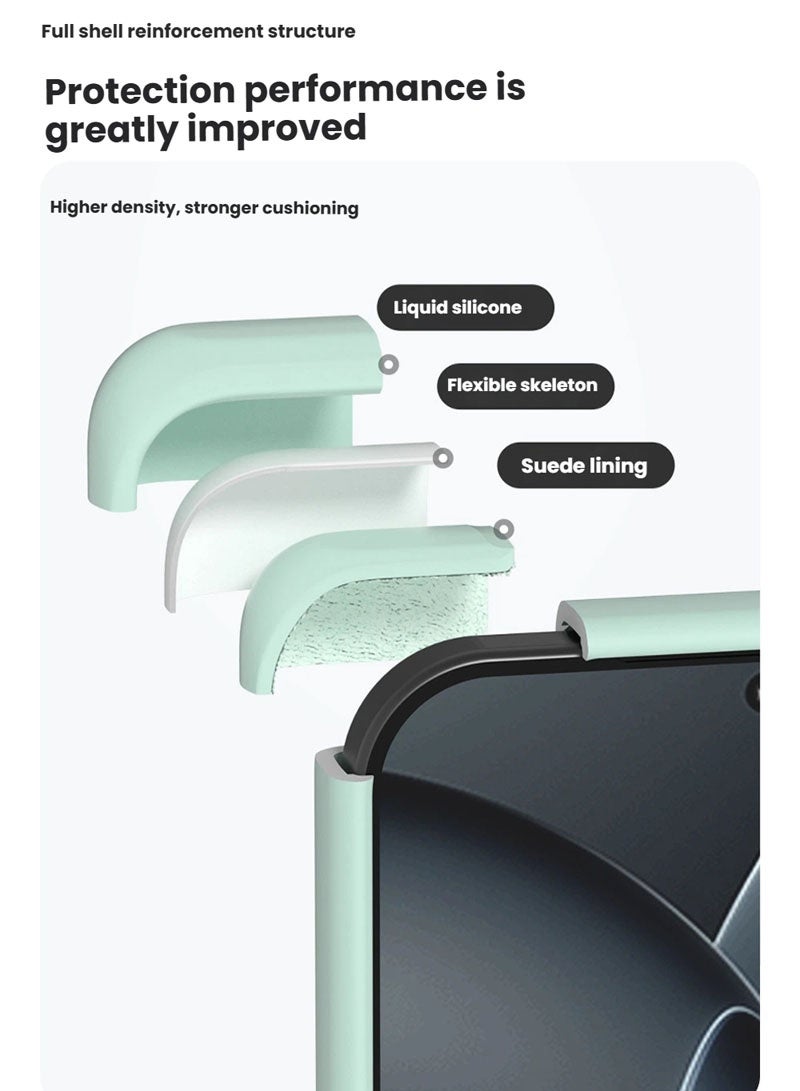 general Silicon Case Back Cover Compatible with Xiaomi 17 Pro Soft-Touch Xiaomi Back Cover Anti-Scratch Shockproof Phone Case - Image 2