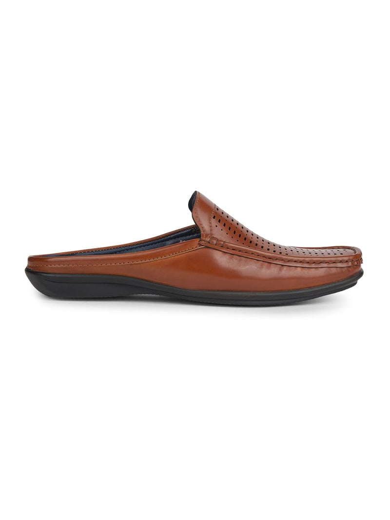 Bata Men's Slip-on Loafer - TAN (9 UK) (8513153) - Image 3