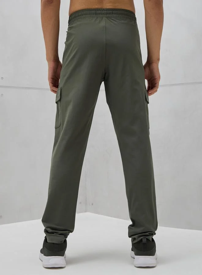 Technosport Technosport Solid 4-Way Stretch Cargo Pants