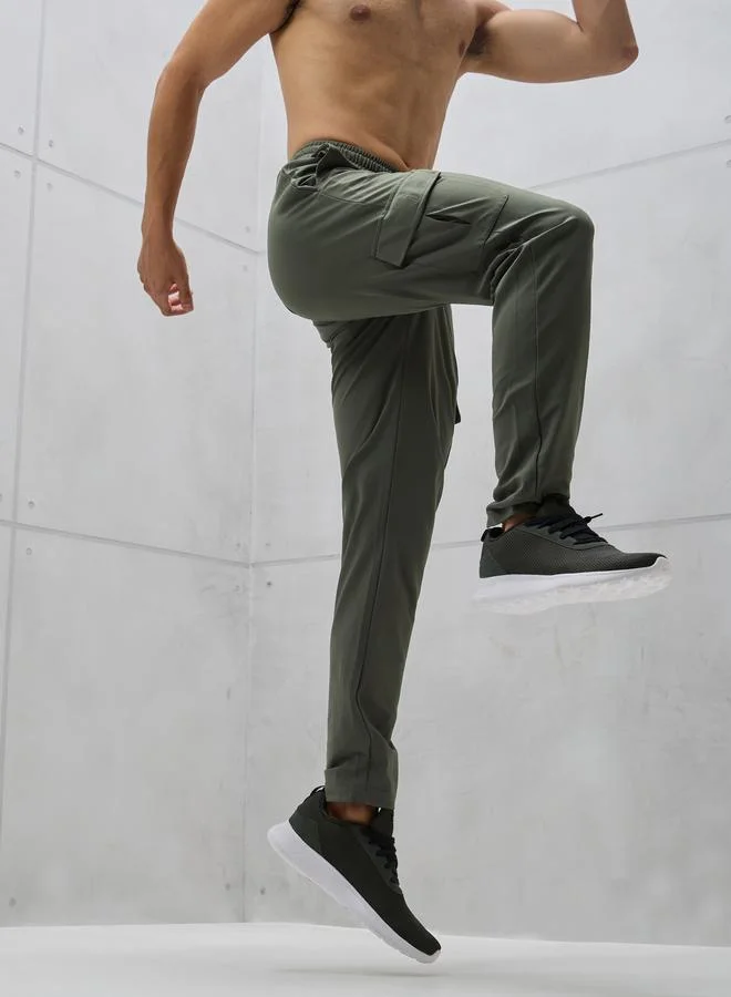 Technosport Technosport Solid 4-Way Stretch Cargo Pants