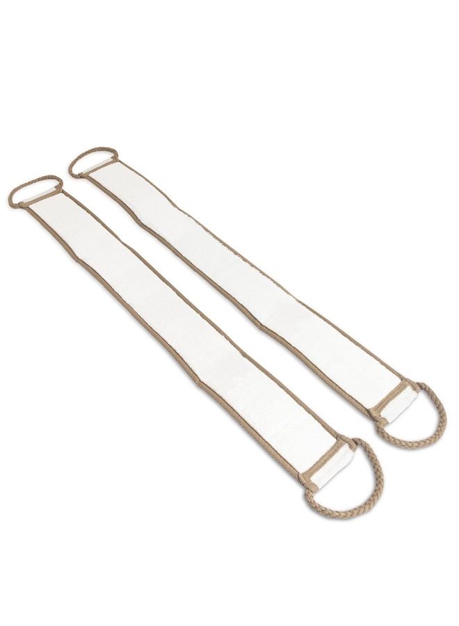 Eurow Beauty Cleaning and Cleansing Exfoliating Bamboo Back Scrubber, 2 Pack - Image 2