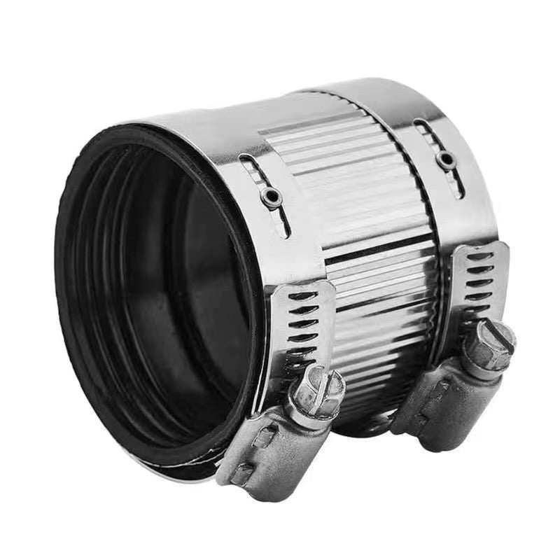 AYCWJZM Flexible pipe Coupling with Stainless Steel Clamps.Pipe Connector for PVC and Metal Pipes (4inch/108mm-114mm) - Image 5