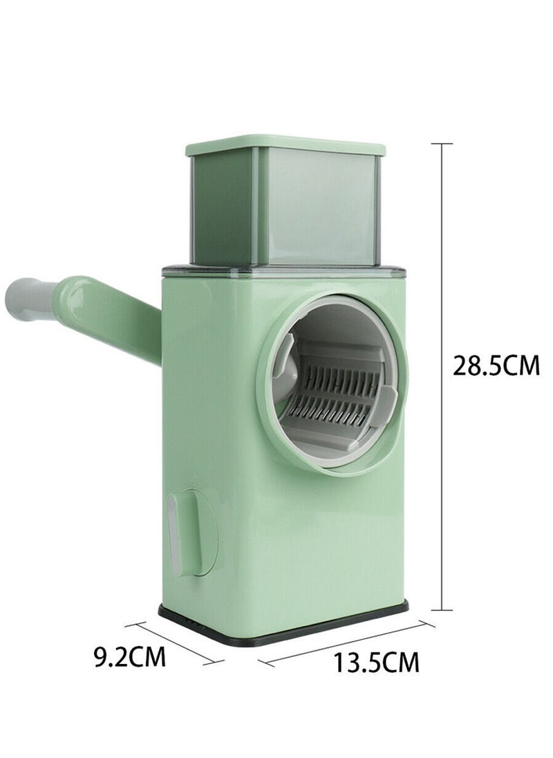 Rotary Cheese Grater, Vegetable Slicer, Cutter for Fruit, Cookie, Oreo, Nuts