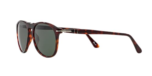 Persol PO9649S Aviator Sunglasses, Havana/Green, 55 mm - Image 3