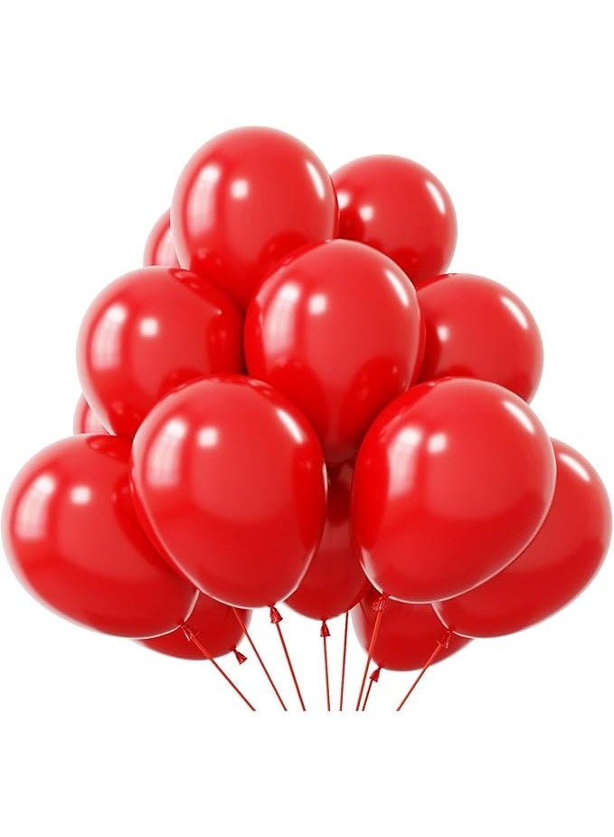 Red Latex Party Balloons – 50 Pack, 12-inch Helium Balloons for Christmas, Wedding, Anniversary, Baby Shower, Birthday Party Decorations - Image 1