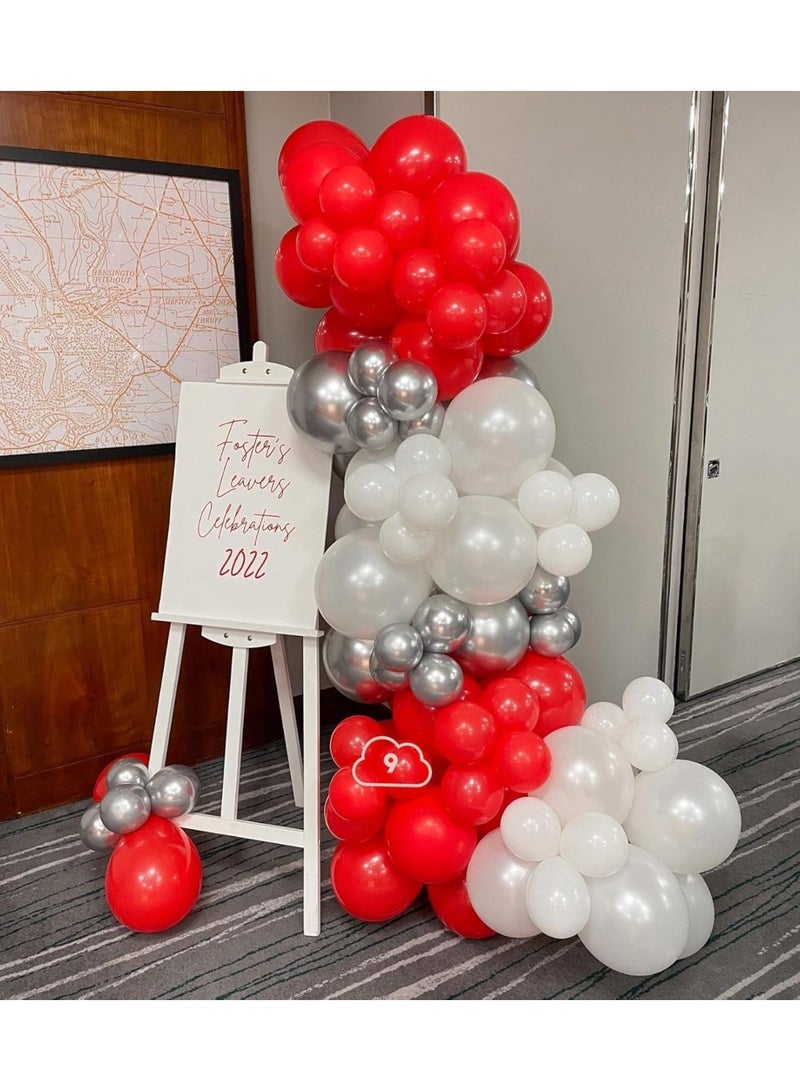 Red Latex Party Balloons – 50 Pack, 12-inch Helium Balloons for Christmas, Wedding, Anniversary, Baby Shower, Birthday Party Decorations - Image 2