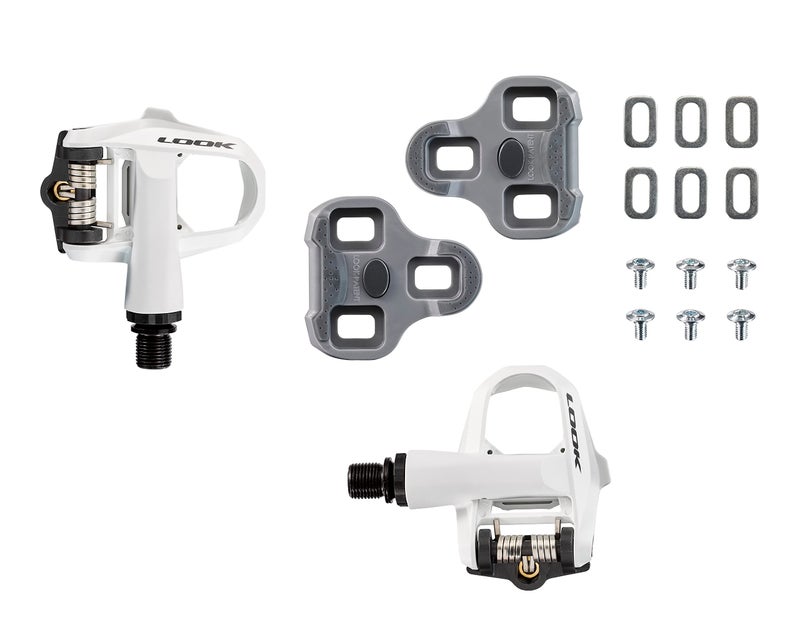 LOOK Cycle - KEO 2 Max - White - Road Bike Pedals - Large 500mm² Contact Area - Full Power Transfer - Ultra Lightweight Pedals, Normal Body - Clipless Pedal - Adjustable Tension - Image 4