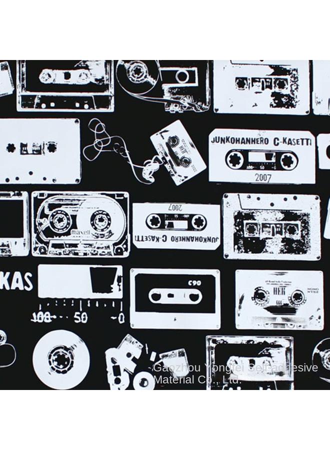 الأزرق جي دبليو ورق الحائط اللصق الذاتي غرفة نوم مقاومة للماء والرطوبة - Image 1