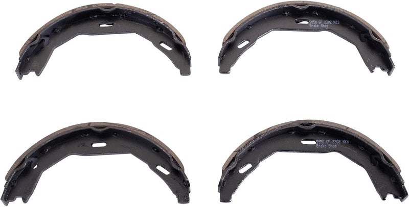 TRQ Rear Parking Brake Shoe Set Compatible with 2012-2015 Mercedes-Benz C250 2008-2014 C300 2008-2015 C350 C63 AMG 2015 C63 AMG S 2010-2014 E350 2015-2018 E400 2010-2017 E550 - Image 3