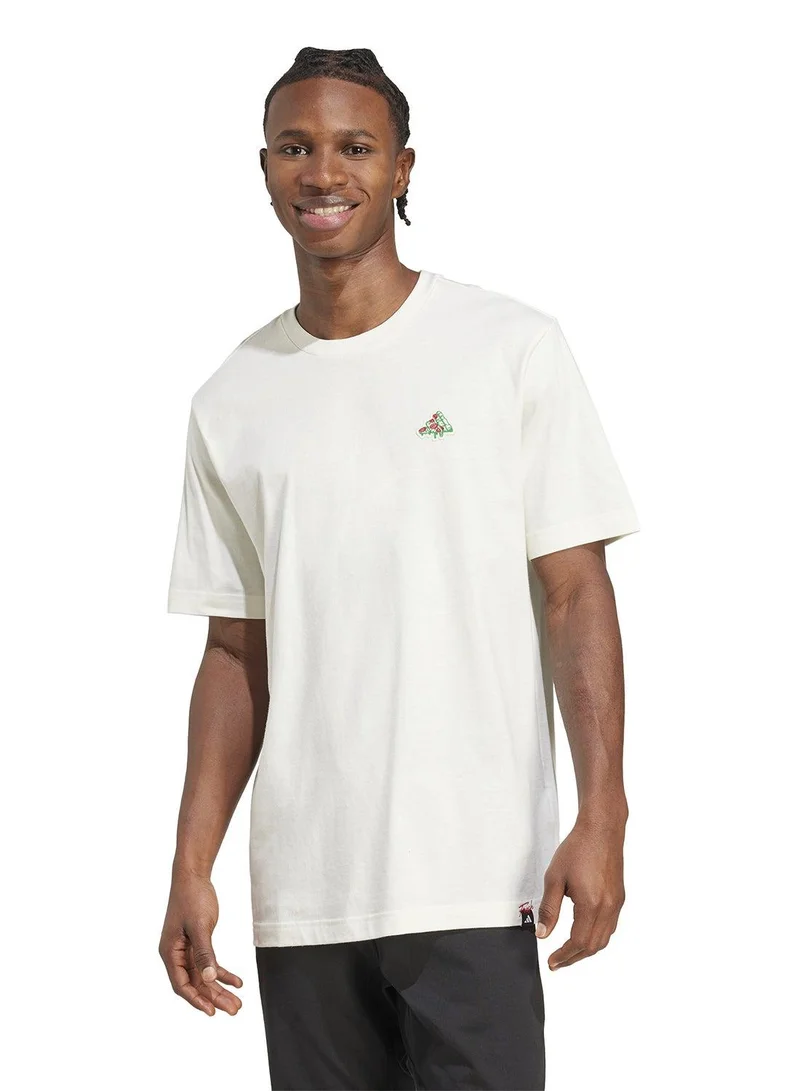 Adidas Mini Pizza Graphic T-Shirt