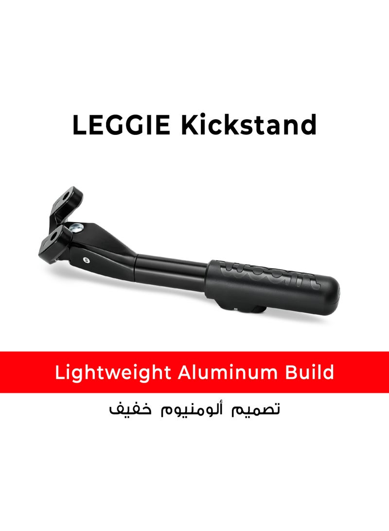 Woom Leggie Kickstand – Large – For Woom 6 – Lightweight Aluminum – Adjustable – Easy Mount - Image 1