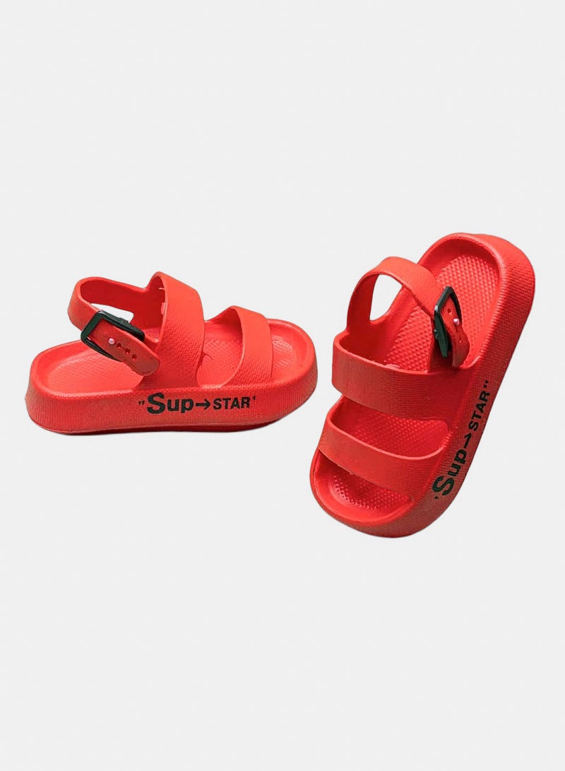 EXPRESS Eva Sandals - Red - Image 2