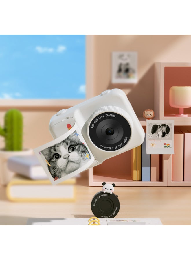 Direct P2 Children's Printing Camera Thermal Polaroid Digital Camera Mini Gift-Color:P2 Christmas-Specifications:64g Card + B3 Bag + 5 Rolls Of Paper  - Image 5