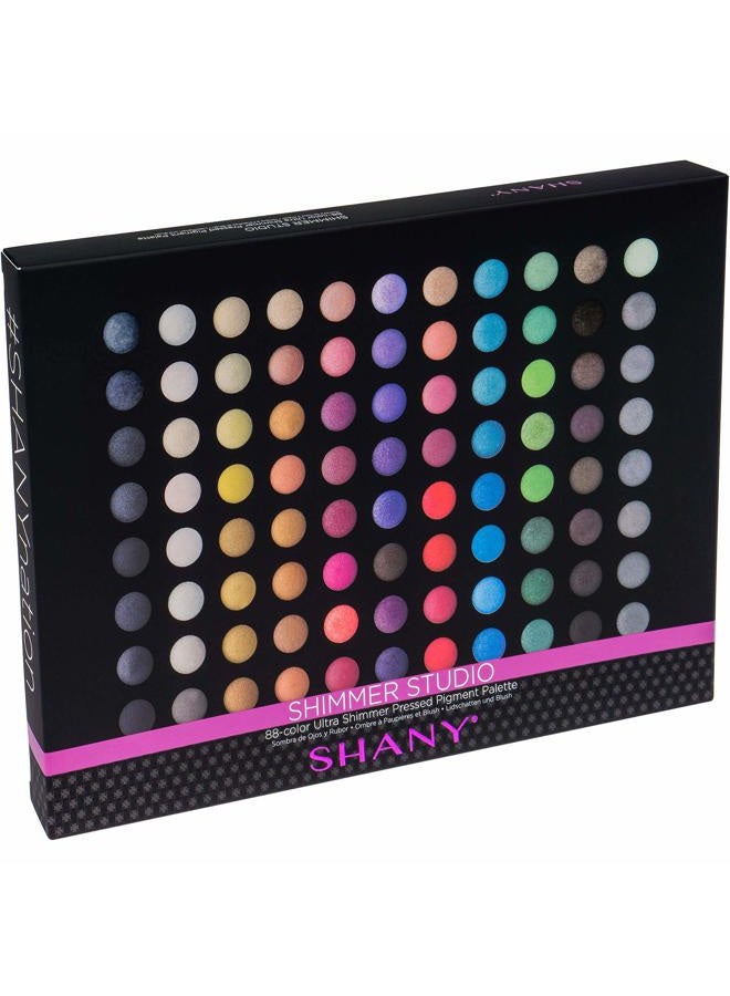 Shany SHIMMER STUDIO Eye shadow Palette, Matte,Shimmer and Metallic Eye Makeup, Studio Colors for Smoky Eyes and Natural Look - Image 5