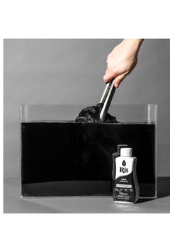 Rit Dye Rit Dye 88150 All Purpose Liquid Dye, Black, 8 Fl Oz (Pack of 1)  - Image 5