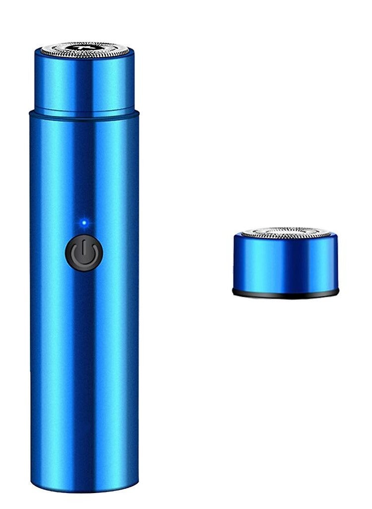 DubaiGallery Electric Shaver Rechargeable Rotary Razor Portable Face Shaver Waterproof Mini Beard Shaving Machine for Men Wet Dry Shaving Supplies - Image 3