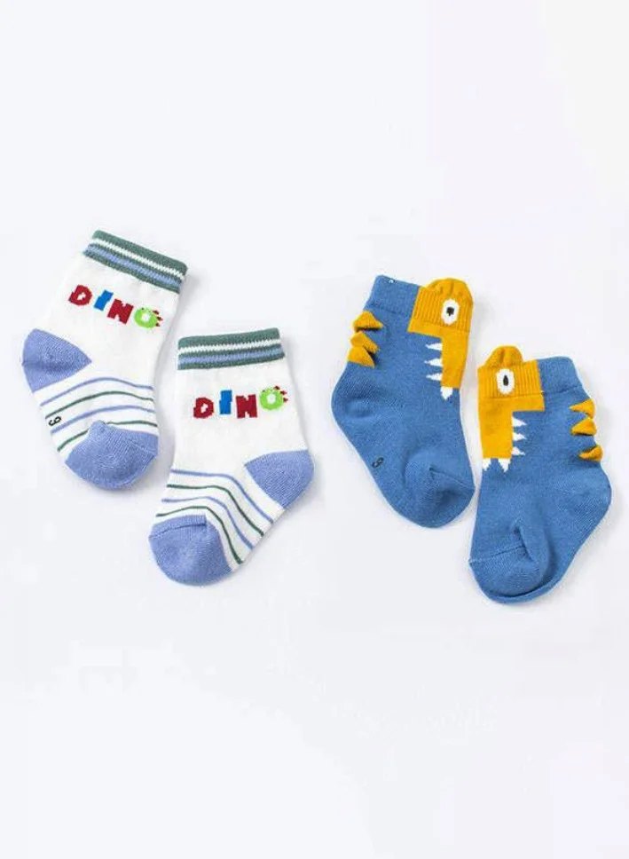 Dave & Bella Dinosaur Socks Set