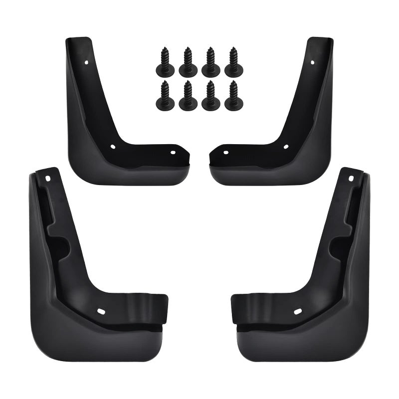 SPEEDWOW Mud FlapsFit for 20122016 Focus Not fit Side skirtsFront and Rear 4PieceSetNo Drilling Required
