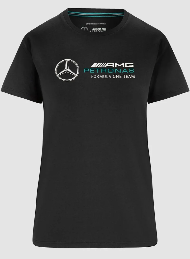 فريق AMG بتروناس للفورمولا 1 تيشيرت نسائي كبير الحجم بشعار مرسيدس-AMG F1