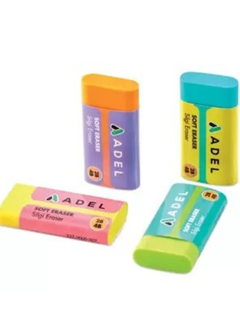 عادل ممحاة أديل ناعمة ٢ب/٤ب، ٤٨ قطعة - ALER2270000007