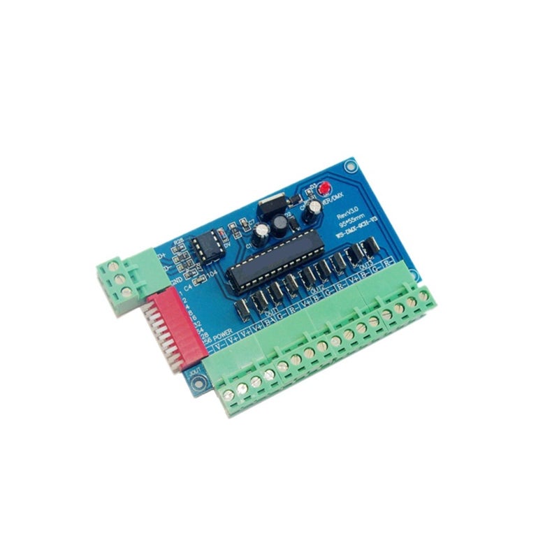 9CH DMX512 لوحة تحكم LED متحكم فك التشفير لأضواء LED DC5V 12V 24V 36V - Image 2