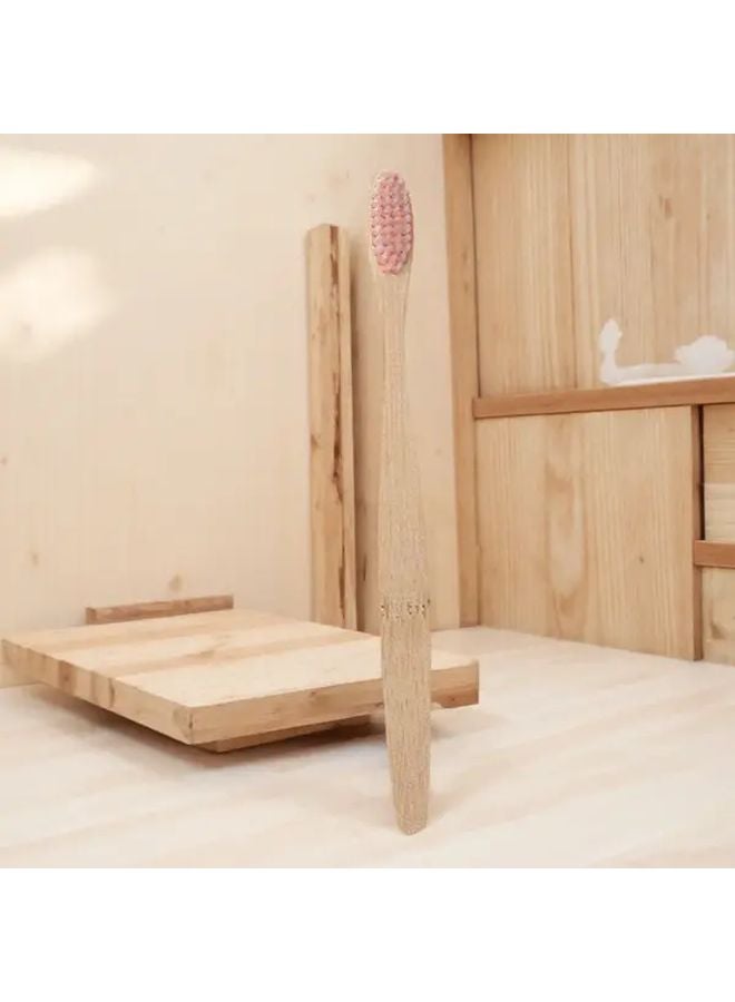 BAMBOO TOOTH BRUSH PINK MEDIUM