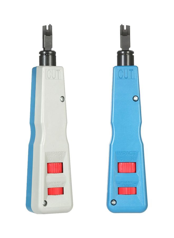 NIBEMINENT Impact Punch Down Tool Blue/Grey/Black 17x2.7x3.5centimeter  - Image 1