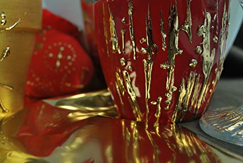 Pebeo ورقة لاصقة بأوراق ذهبية بتأثير المرآة من بيبيو جيديو - 12 ورقة، 5 ½ × 5 ½ بوصة، لوازم الفن والحرف، للرسم، ديكور المنزل، أو الزينة - Image 4