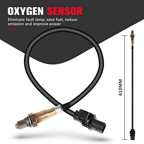 QIJIAUTO Automotive O2 Oxygen Sensor Upstream fit for Hyundai Accent Veloster for Kia Rio Soul 2012 2013 2014 2015 2016 1.6L Air Fuel Ratio Sensor 234-5055 - Image 2