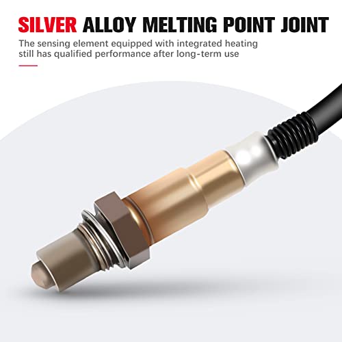 QIJIAUTO Automotive O2 Oxygen Sensor Upstream fit for Hyundai Accent Veloster for Kia Rio Soul 2012 2013 2014 2015 2016 1.6L Air Fuel Ratio Sensor 234-5055 - Image 3