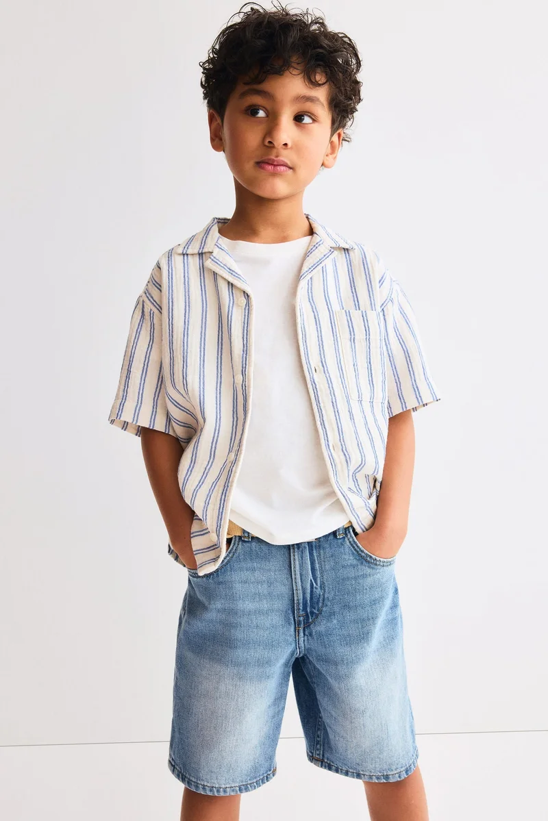 H&M Loose Fit Denim shorts