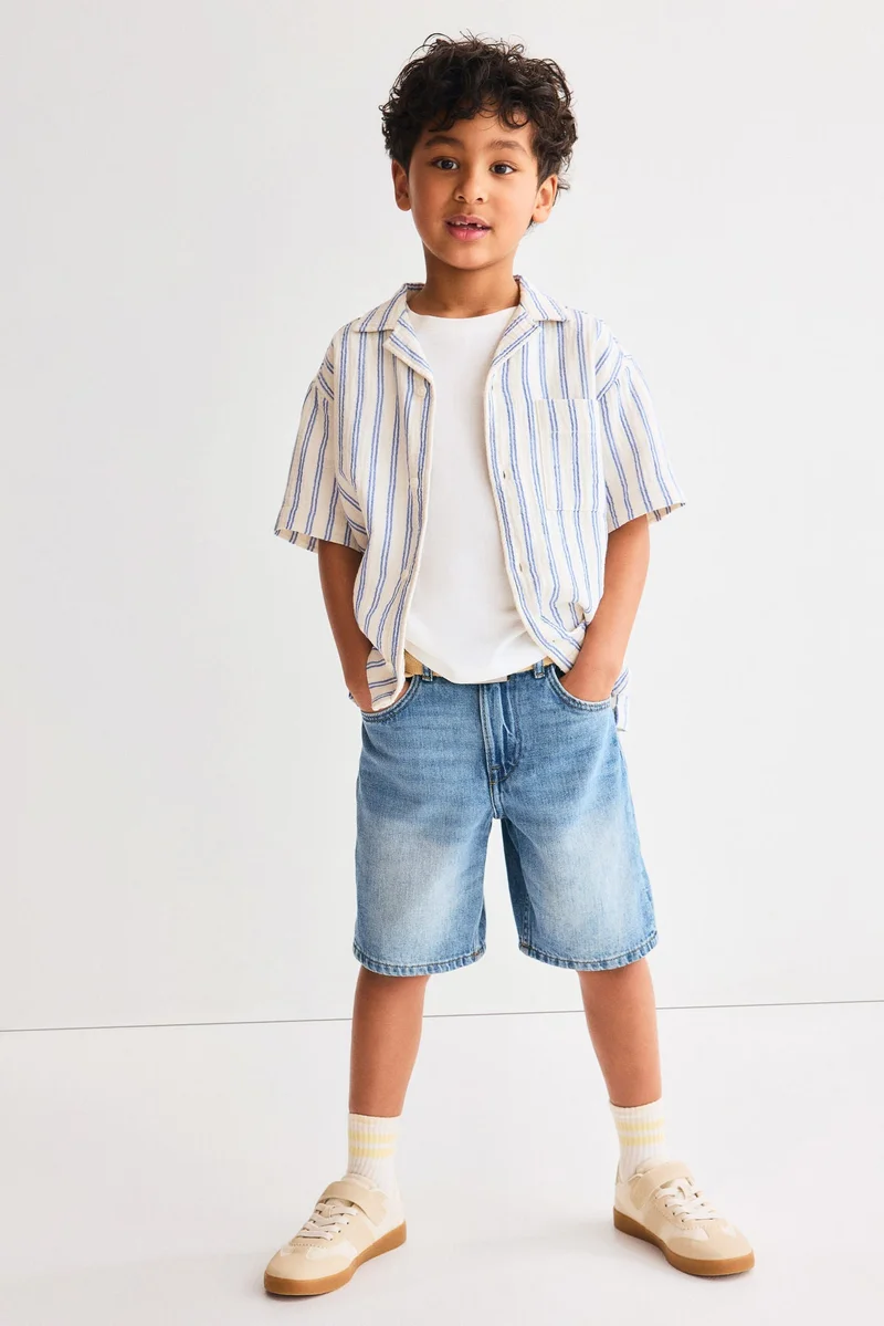 H&M Loose Fit Denim shorts