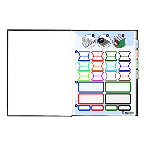 Blueline Business Notebook, 4 x 4 Quad Ruled, 9.25" x 7.25", 192 Pages (A9Q) - Image 3