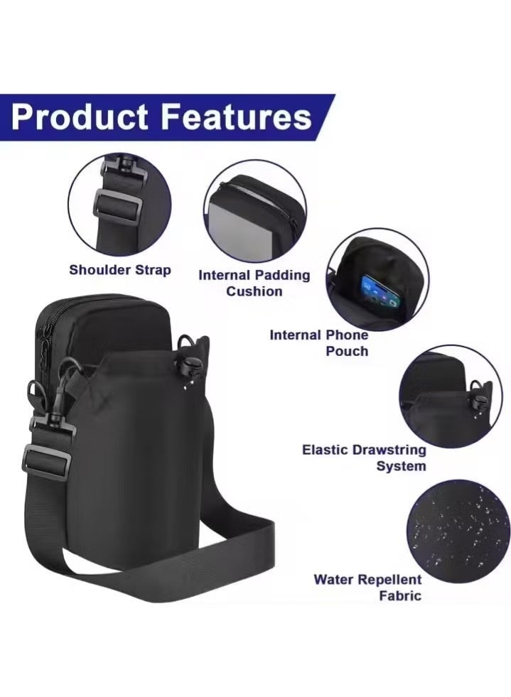 Waterproof Magnetic Sling Bottle Bag – Travel, Sports & Work Non-Slip Water Bottle Holder Pouch - Image 5